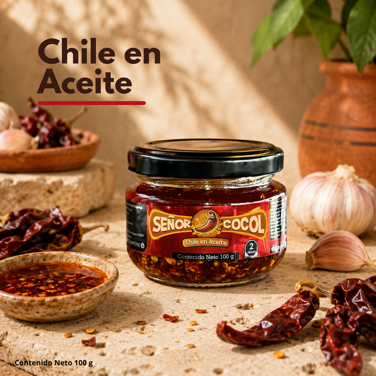 Chile en Aceite Señor Cocol