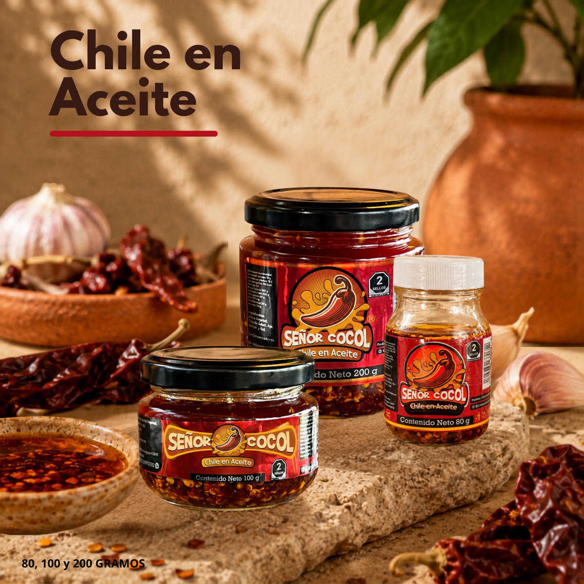 Chile en Aceite Señor Cocol